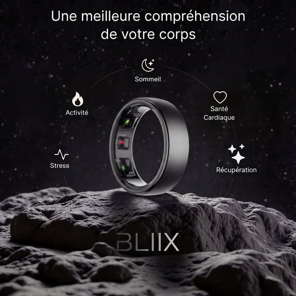 Bague Pulse - Bague Connectée de suivi santé & sommeil